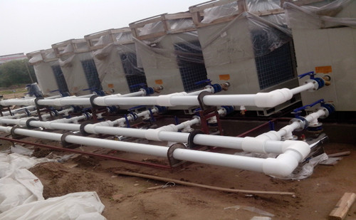 PE-RT電（diàn）熔管件在中央空調供回水（shuǐ）係統使用效果（guǒ）圖