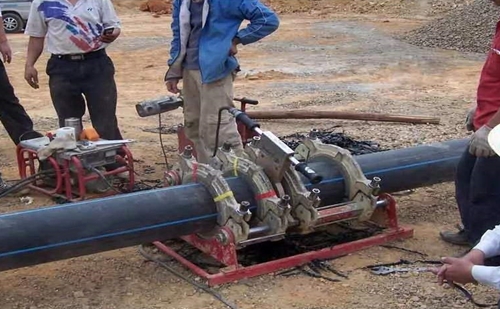 HDPE排水管現場施工圖