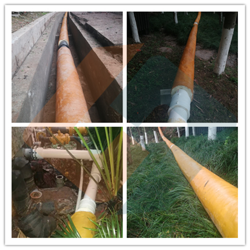 PE-RT II型預製直埋保溫管-黃色